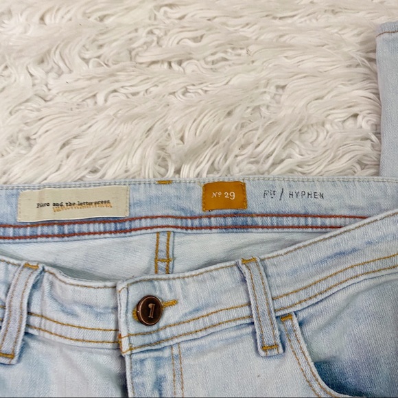 Anthro Pilcro and The Letter Press Distressed Jean - Picture 3 of 5